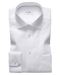 Eton Classic Fit Solid Dress Shirt