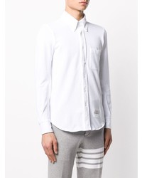 Thom Browne Classic Pique Long Sleeve Shirt