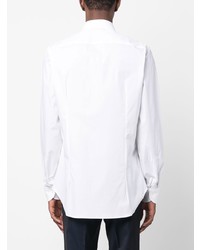 Canali Classic Plain Slim Fit Shirt