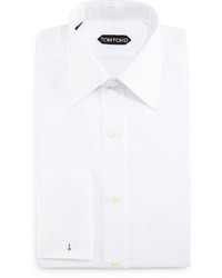 Tom Ford Classic Slim Fit Classic Dress Shirt White