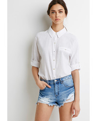 Forever 21 Classic Textured Shirt