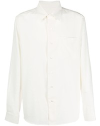 Ami Paris Classic Wide Fit Shirt With Chest Pocket