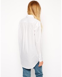 Asos Collection Boyfriend White Shirt