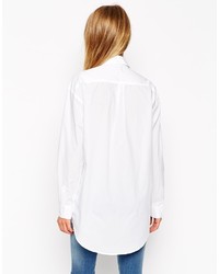 Asos Collection Smart Boyfriend White Shirt