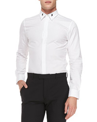 Givenchy Colorblock Collar Shirt