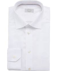 Eton Contemporary Fit Calvary Twill Dress Shirt White