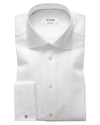Eton Contemporary Fit Solid Dress Shirt