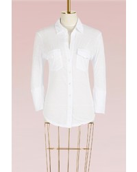 James Perse Contrast Panel Shirt