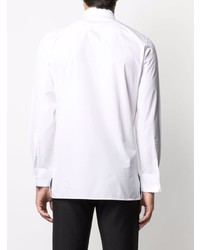 Givenchy Cotton Poplin Tuxedo Shirt