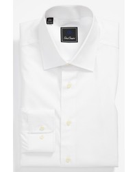 David Donahue Regular Fit Dress Shirt White 155 3233