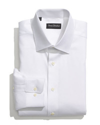 David Donahue Regular Fit Dress Shirt White 17 3233