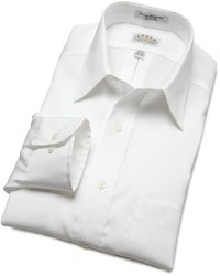 Eagle Non Iron Regular Fit Solid Point Collar Dress Shirt