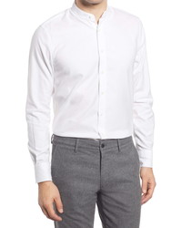 Suitsupply Extra Slim Fit Band Collar Dress Shirt