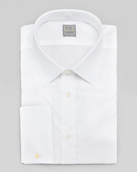 Ike Behar French Cuff Dress Shirt White