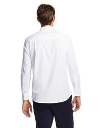 Graham Graham Dress Shirt Print Tie Set White