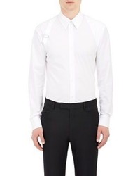 Alexander McQueen Harness Poplin Shirt White