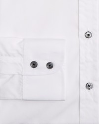 Bloomingdale's Hilditch Key Solid Poplin Dress Shirt Regular Fit 100%