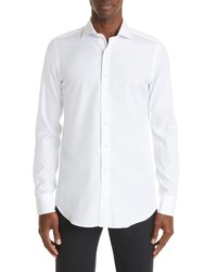 Canali Impeccabile Dress Shirt In White At Nordstrom