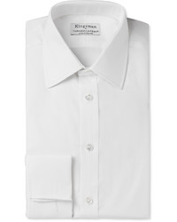 Turnbull & Asser Kingsman White Cotton Twill Shirt