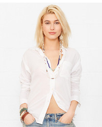 Denim & Supply Ralph Lauren Long Sleeve Boyfriend Shirt