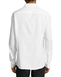 Just Cavalli Long Sleeve Dress Shirt White
