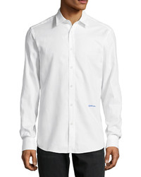 Just Cavalli Long Sleeve Dress Shirt White