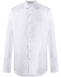 Etro Long Sleeve Paisley Bib Shirt