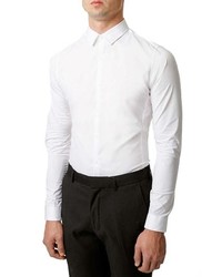 Topman Long Sleeve Woven Shirt