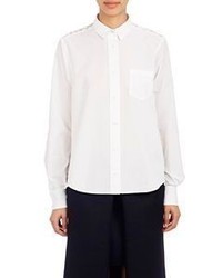 Sacai Luck Lace Back Shirt White Size 1
