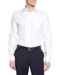 David Donahue Luxury Non  Fit Solid Dress Shirt