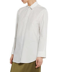 Joseph Lyla Cotton Poplin Shirt Off White