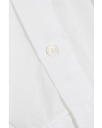 Equipment Margaux Cotton Poplin Shirt White
