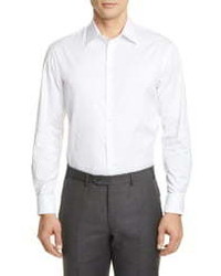 Emporio Armani Modern Fit Stretch Solid Dress Shirt