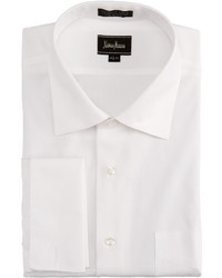 Neiman Marcus Non Iron French Cuff Pinpoint Shirt