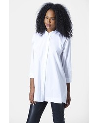 Topshop Oversize Cotton Shirt