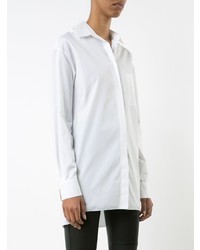Alexandre Vauthier Oversized Button Shirt