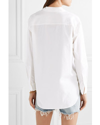Madewell Oversized Cotton And Modal Blend Shirt