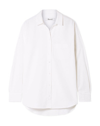 Madewell Oversized Cotton And Modal Blend Shirt