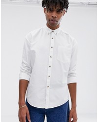 Collusion Oversized Oxford Shirt In White