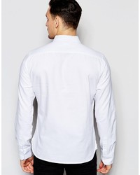 Bellfield Oxford Shirt With Button Down Collar