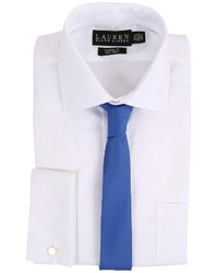 Lauren Ralph Lauren Oxford Spread Collar Classic Button Down Shirt W French Cuff Long Sleeve Button Up