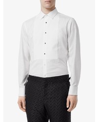 Burberry Panelled Bib Cotton Oxford Dress Shirt