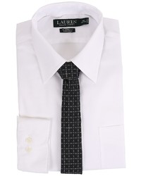 Lauren Ralph Lauren Pinpoint Point Collar Classic Button Down Shirt Long Sleeve Button Up