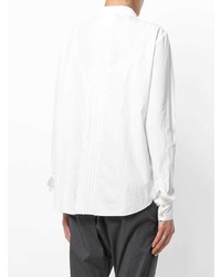 Kristensen Du Nord Pintuck Detail Long Sleeve Shirt