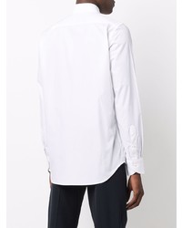 Canali Plain Button Down Shirt