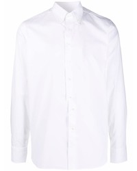 Canali Plain Button Down Shirt