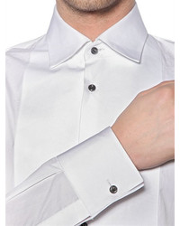 DSQUARED2 Plastron Tuxedo Cotton Poplin Shirt