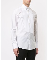 Dolce & Gabbana Pleated Bib Button Shirt