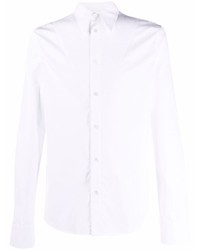 Bottega Veneta Pleated Bib Cotton Shirt