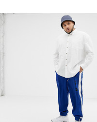 Collusion Plus Oversized Oxford Shirt In White